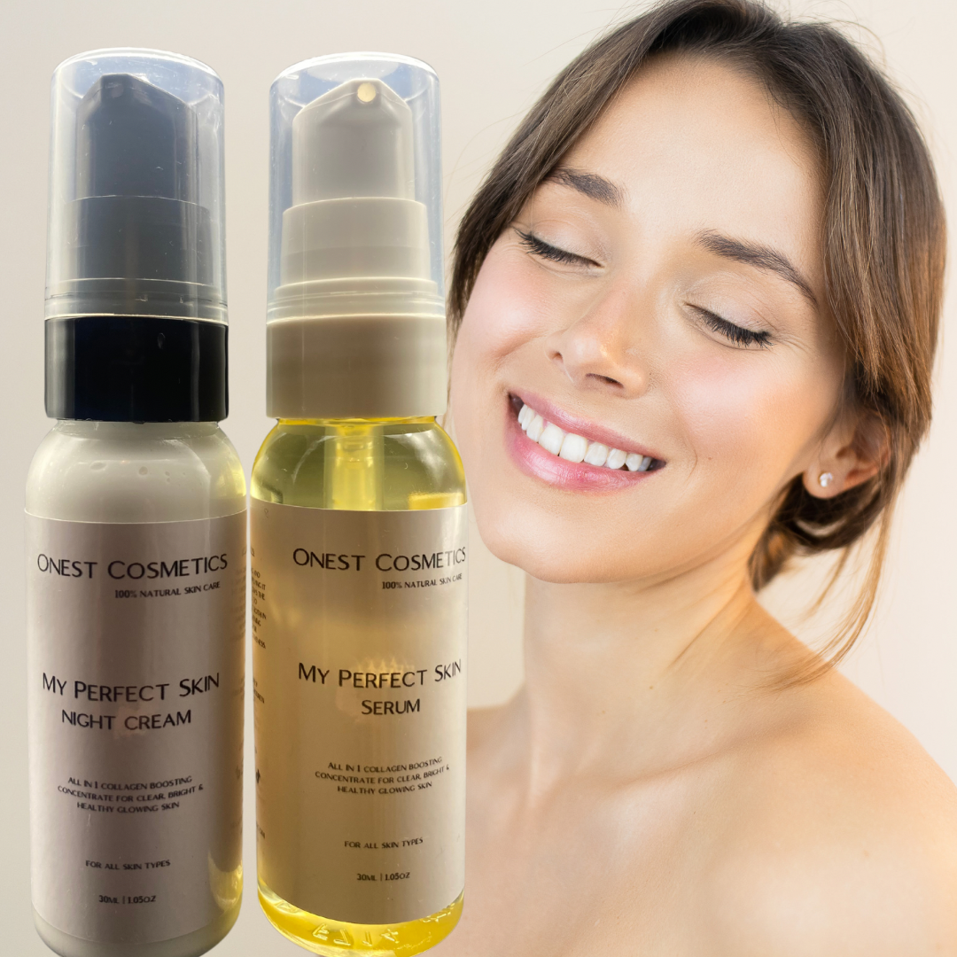 My Perfect Skin Serum & Night Cream Onest