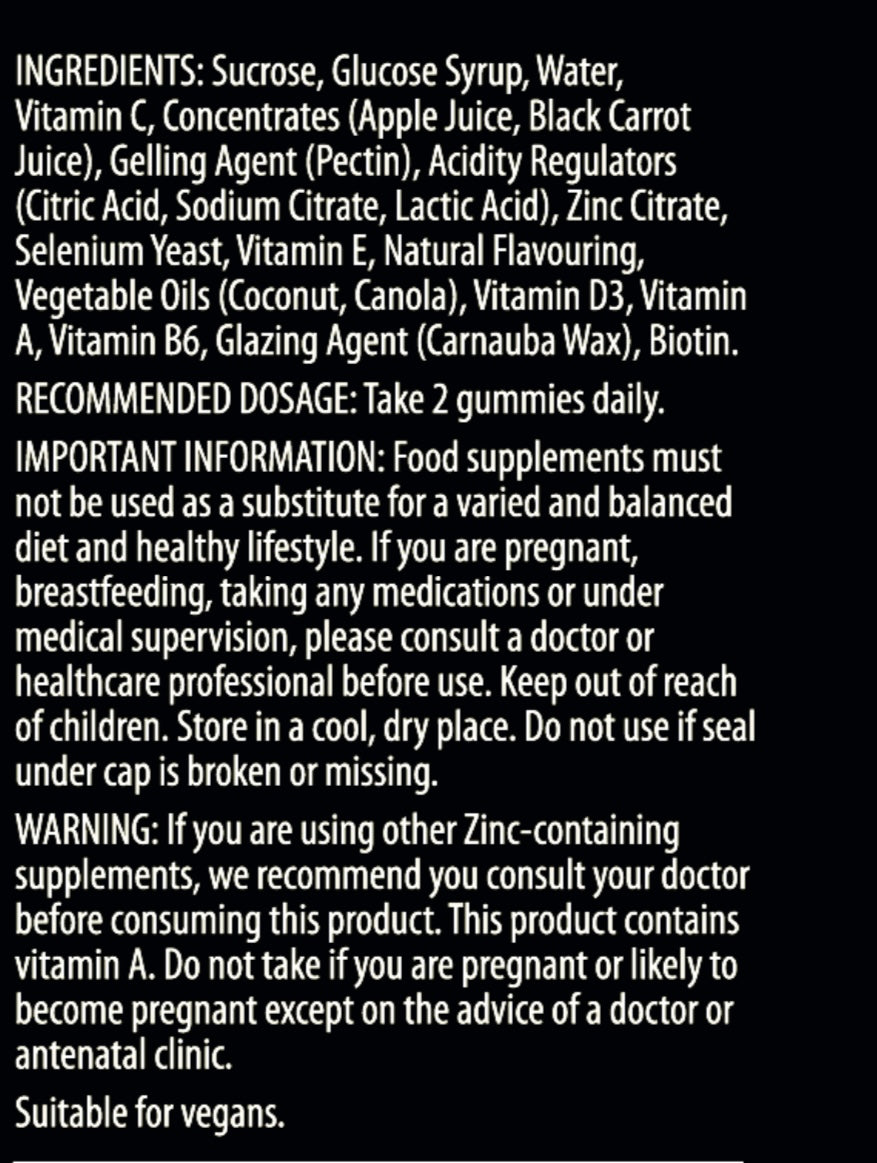 Hair & Skin Boost Gummies 1 Month Supply