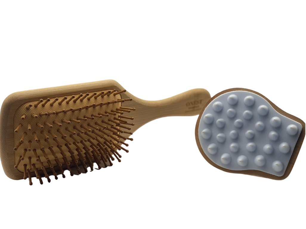 Hair Brush Massager Kit | Bamboo Hair Brush | Onest Beards