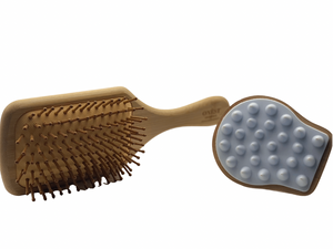 Hair Brush Massager Kit | Bamboo Hair Brush | Onest Beards